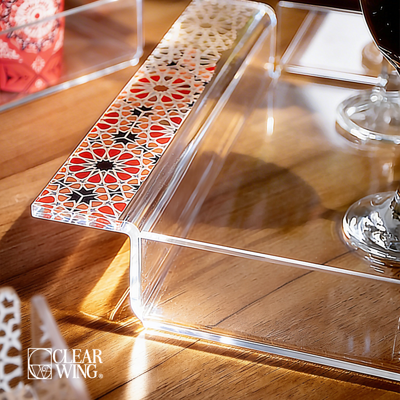 Acrylic Plexi Layali Ramadan Tray
