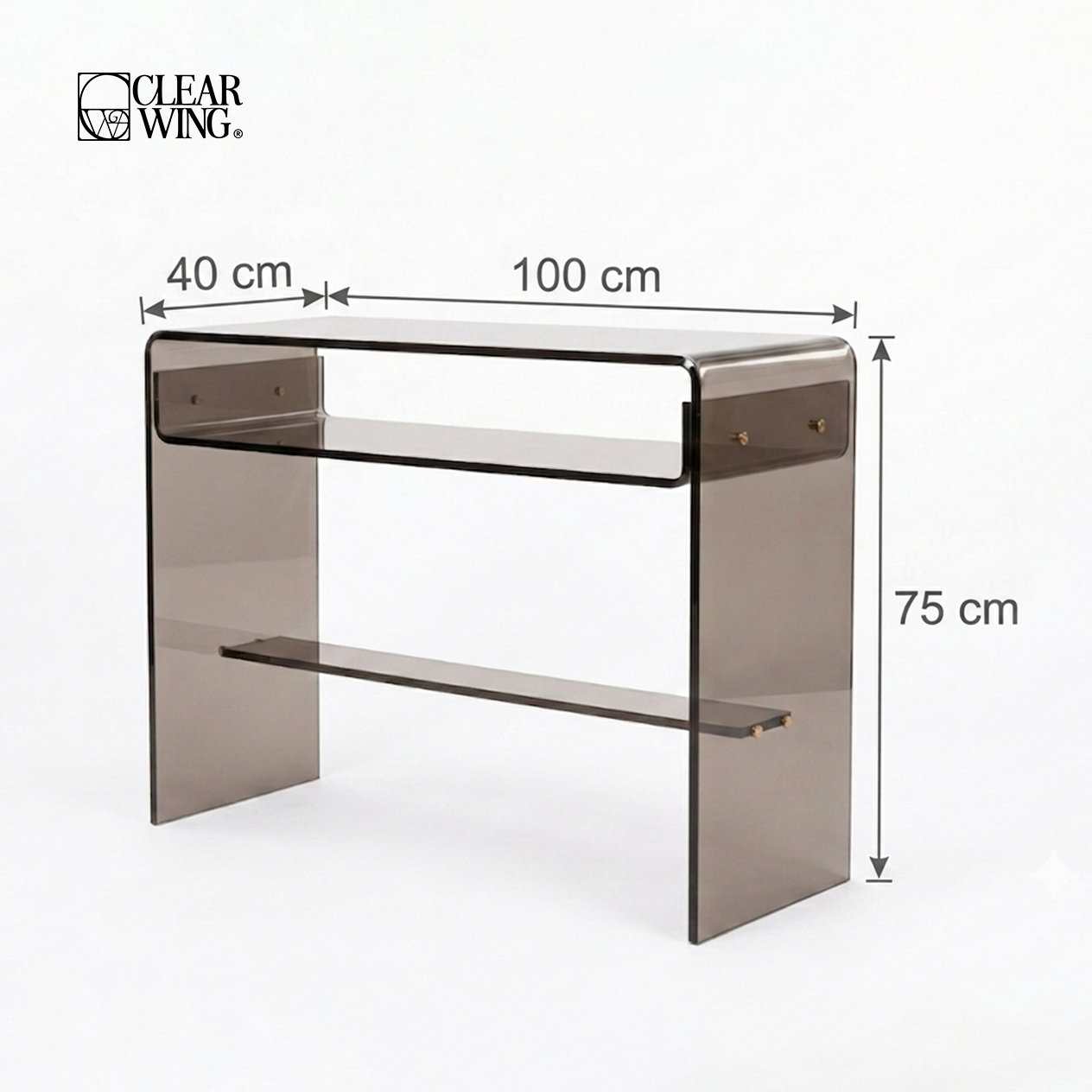 Acrylic Plexi Premium Console Table