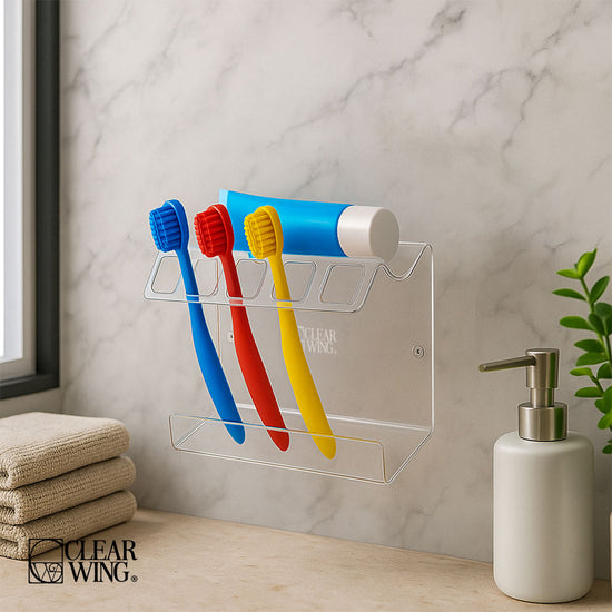 Acrylic Toothpaste Holder