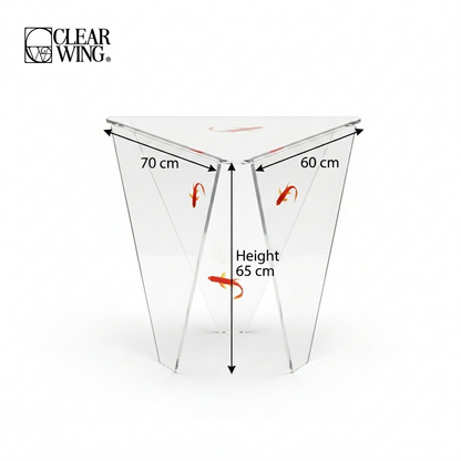 Plexi Side Table – Aqua Table