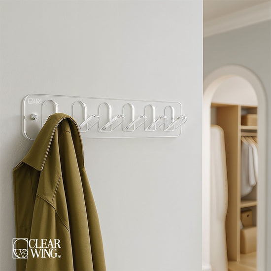 Acrylic Clothes Wall Hanger