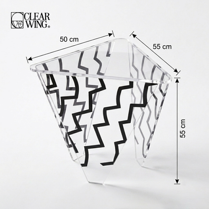 Acrylic Plexi Trinity Table