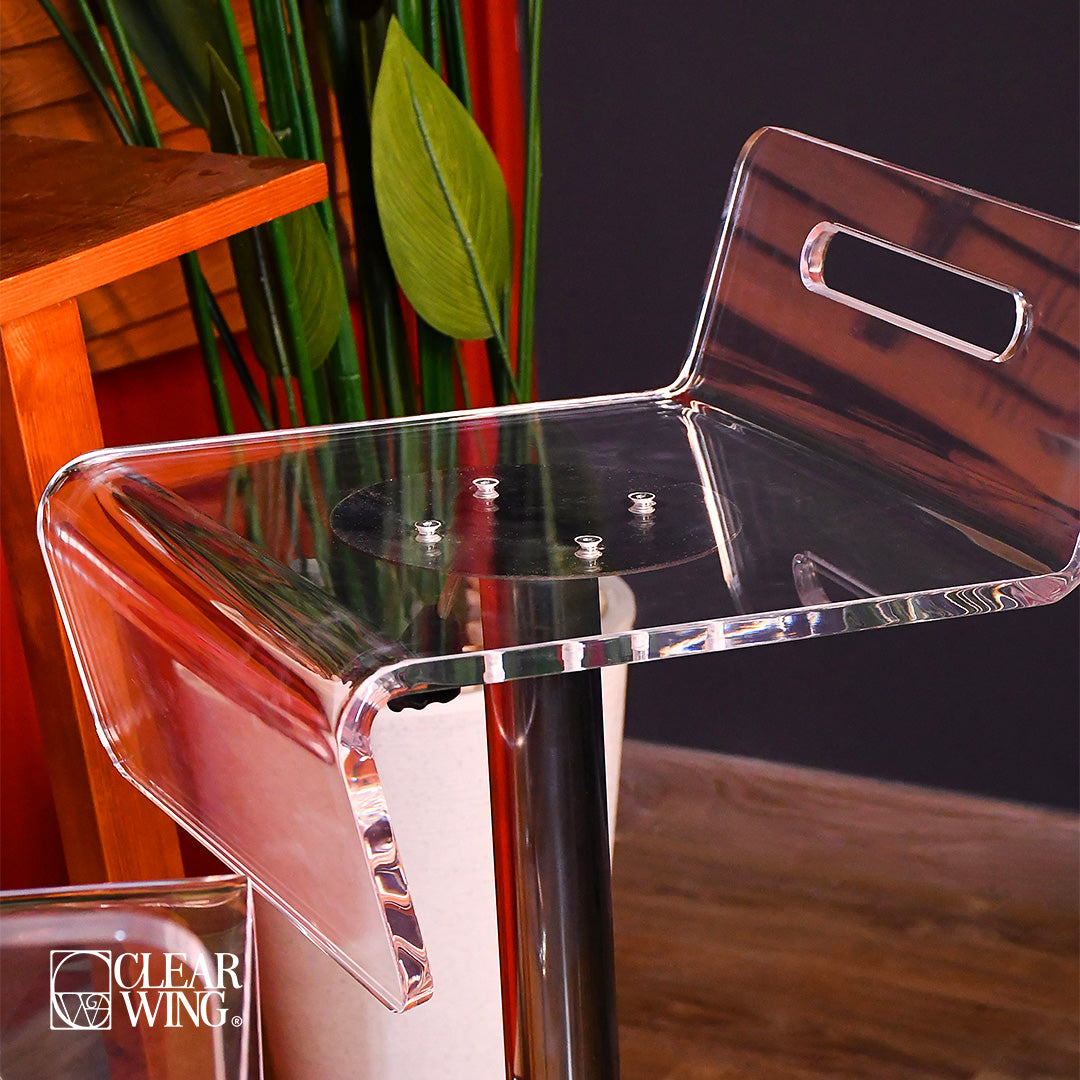 Acrylic plexi bar chair