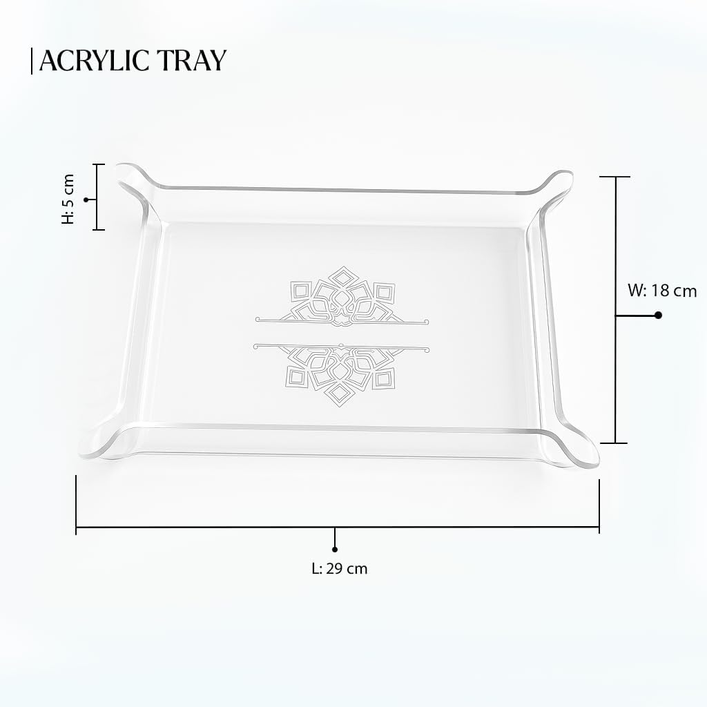Acrylic Plexi Trays (Monogrammed)
