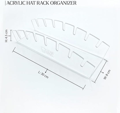 Acrylic Plexi Hat Organizer Stand