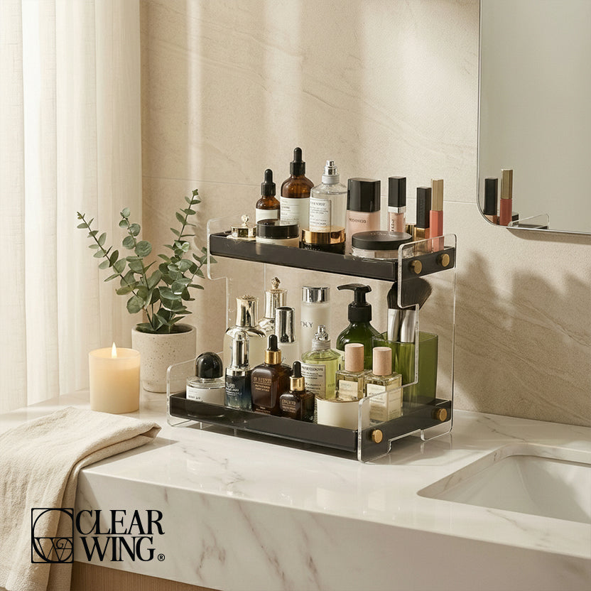 Acrylic Plexi Makeup Organizer