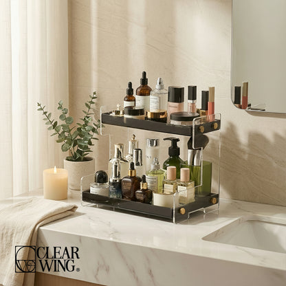 Acrylic Plexi Makeup Organizer