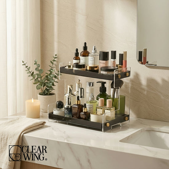 Acrylic Plexi Makeup Organizer