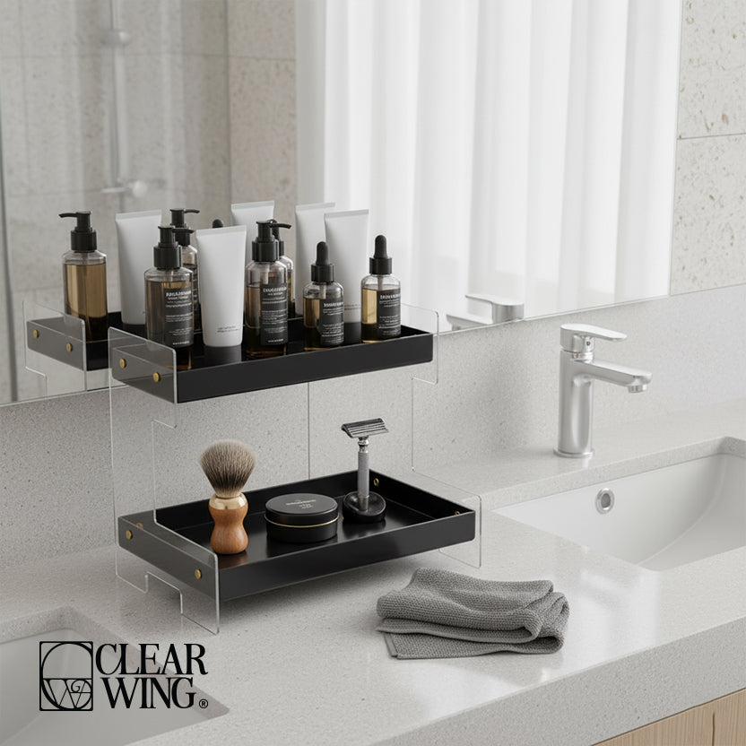 Acrylic Plexi Makeup Organizer