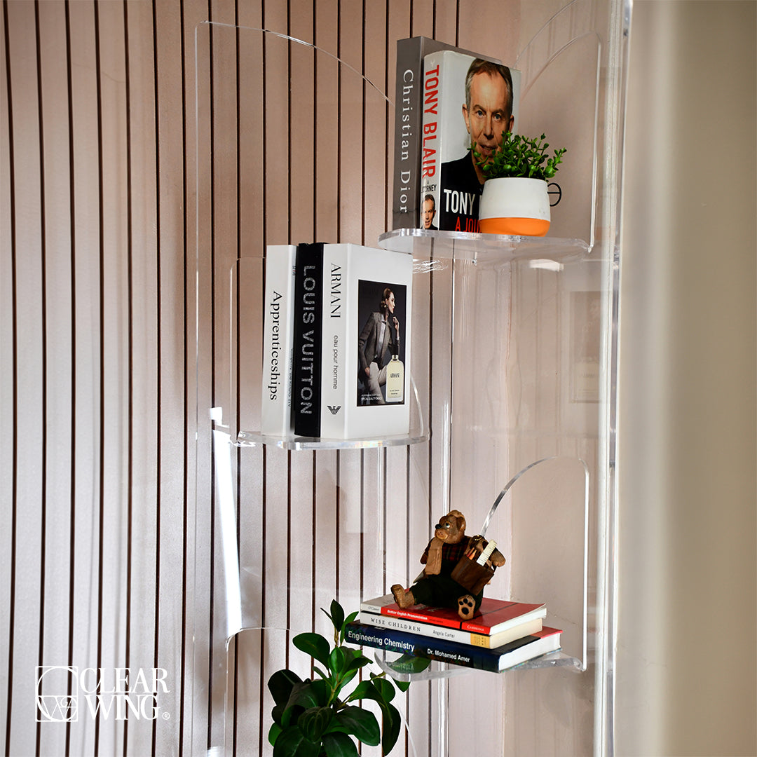 Acrylic Book Shelf 