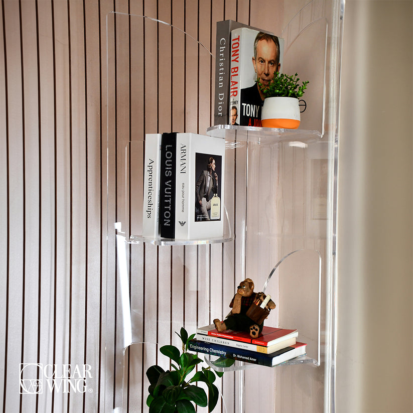 Acrylic Book Shelf 