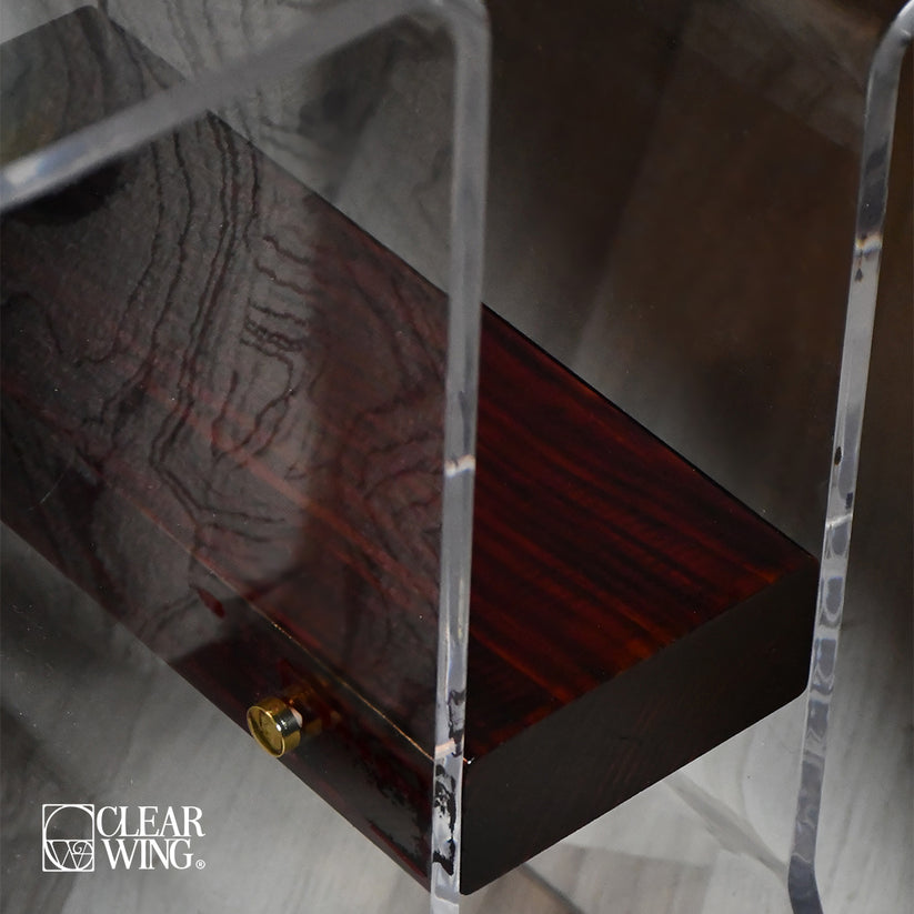 Acrylic Duo Side Table