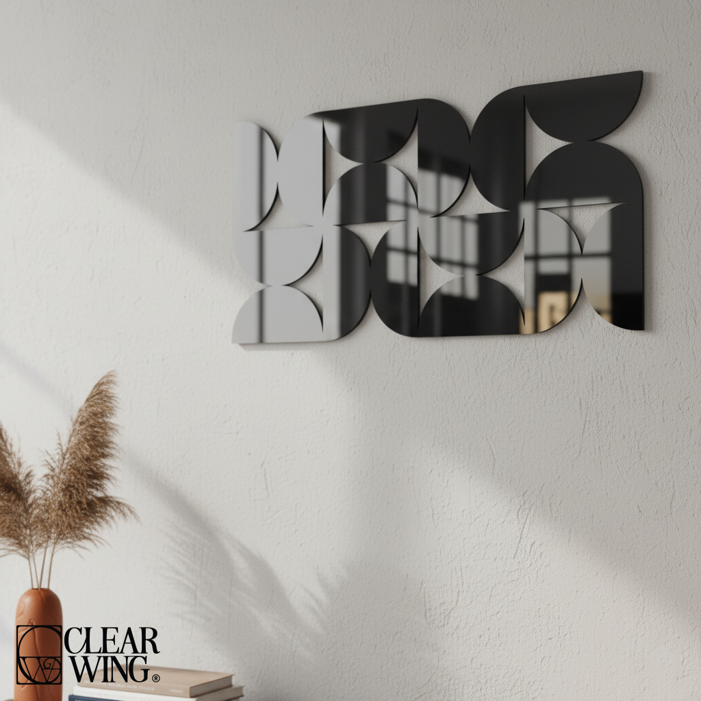 Acrylic Geometric wall (Circle Art)