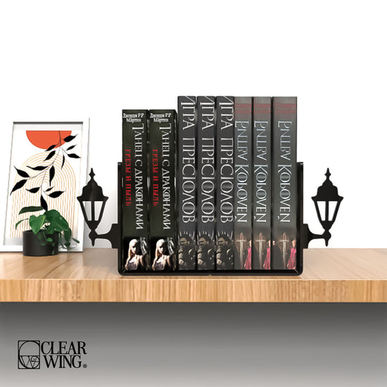 Acrylic Plexi Bookends 