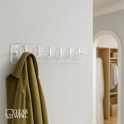 Acrylic Plexi Clothes Wall Hanger