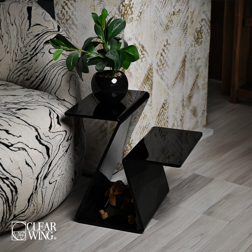 Acrylic Plexi Double Z Shape Table 1