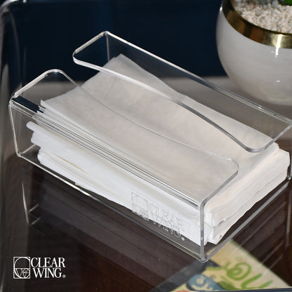 Acrylic Plexi Rectangular Tissue Box 