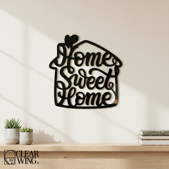 Acrylic Plexi Wall Art (Sweet Home )