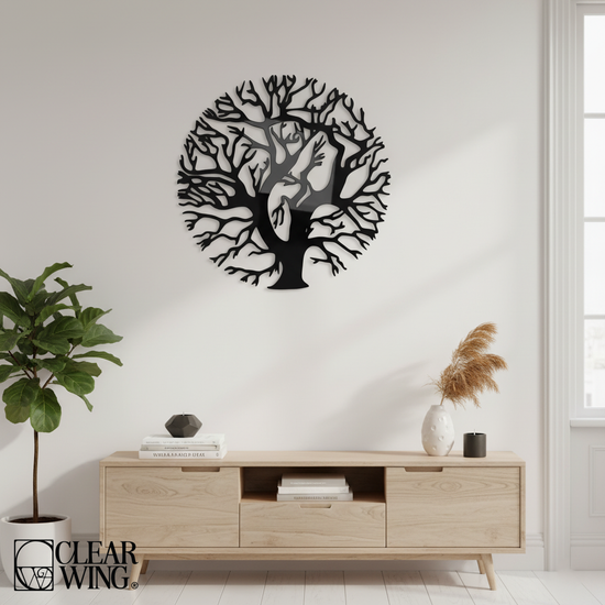Acrylic Plexi Wall Art (Tree)