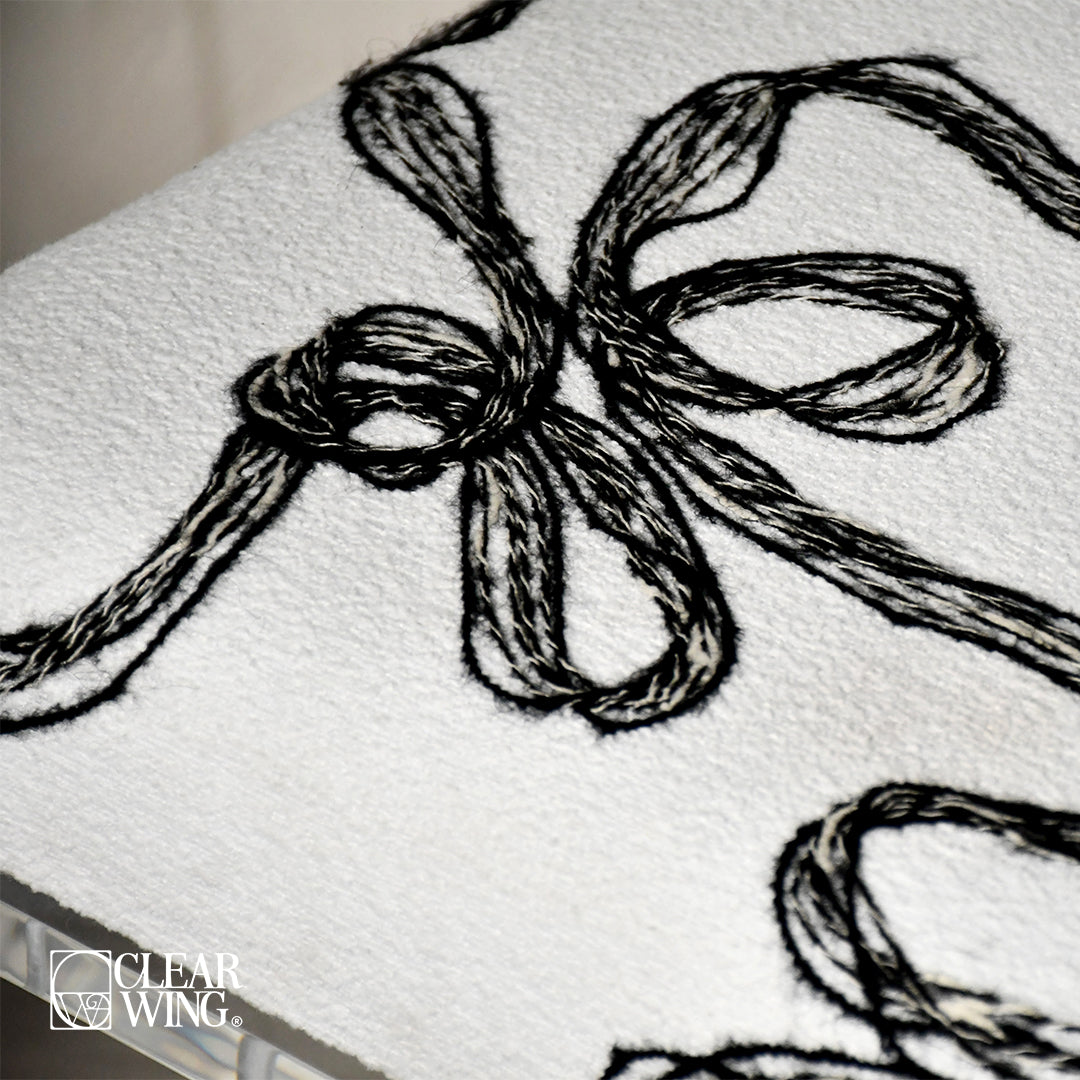 Acrylic print Cushioned Seat Chair