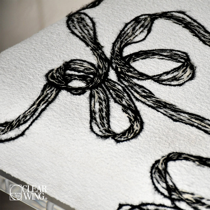 Acrylic print Cushioned Seat Chair