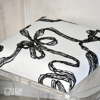 Acrylic print Cushioned Seat Chair 1