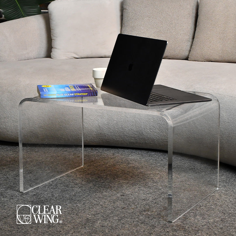 Acrylic Plexi Modern Side Table