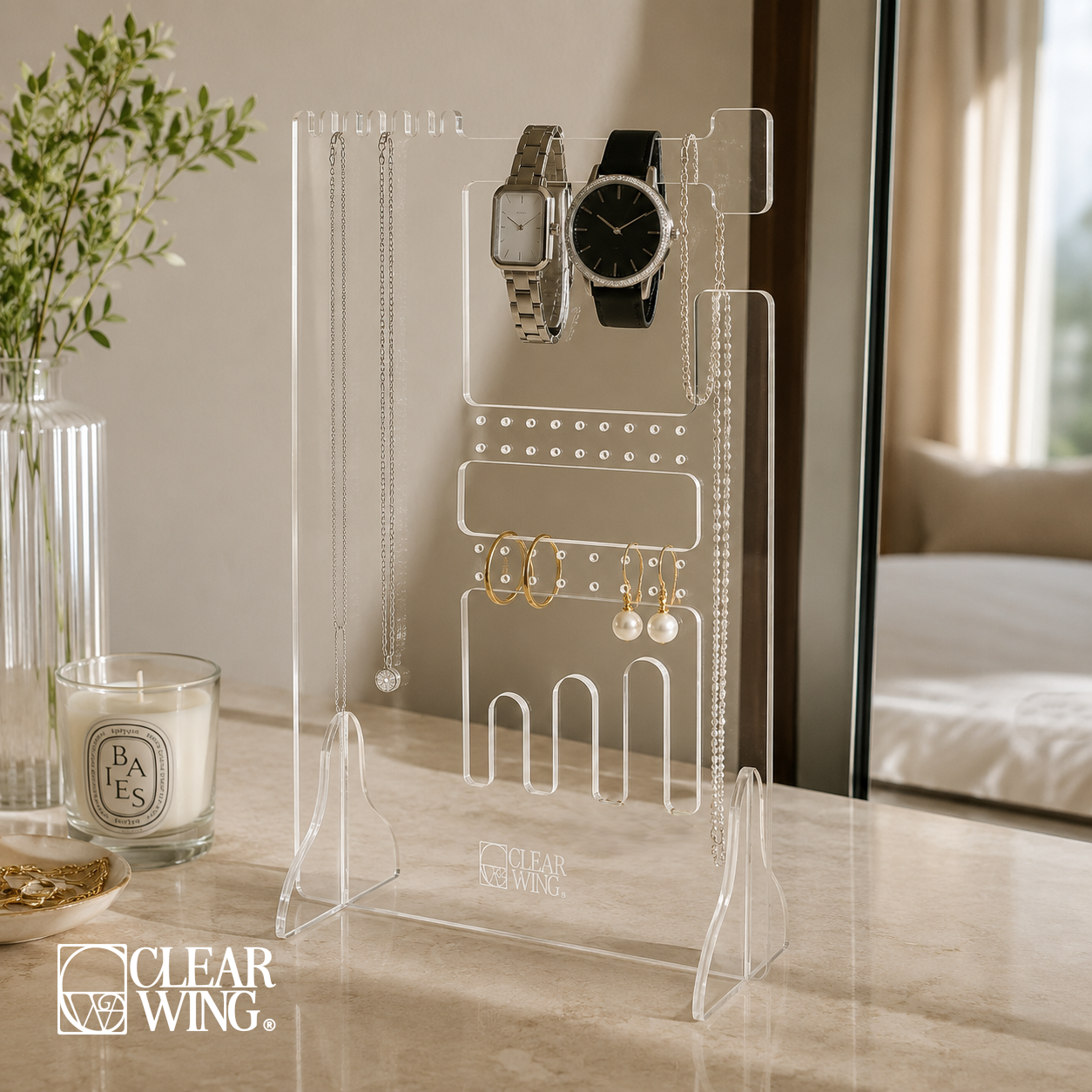 Acrylic Plexi Accessories Organizer