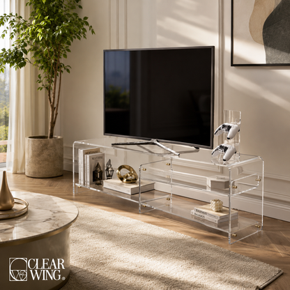Acrylic Plexi TV Unit