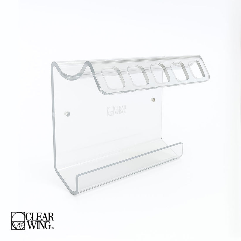Clear Acrylic Toothbrush Holder 