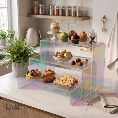 Rainbow Acrylic Plexi Display Stand