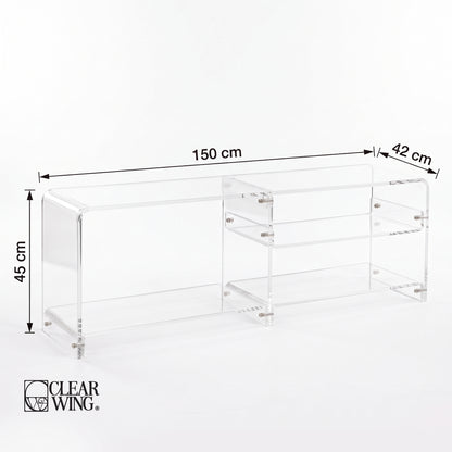 Acrylic Plexi TV Unit