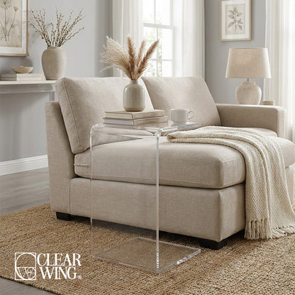 Acrylic Plexi Modern Side Table