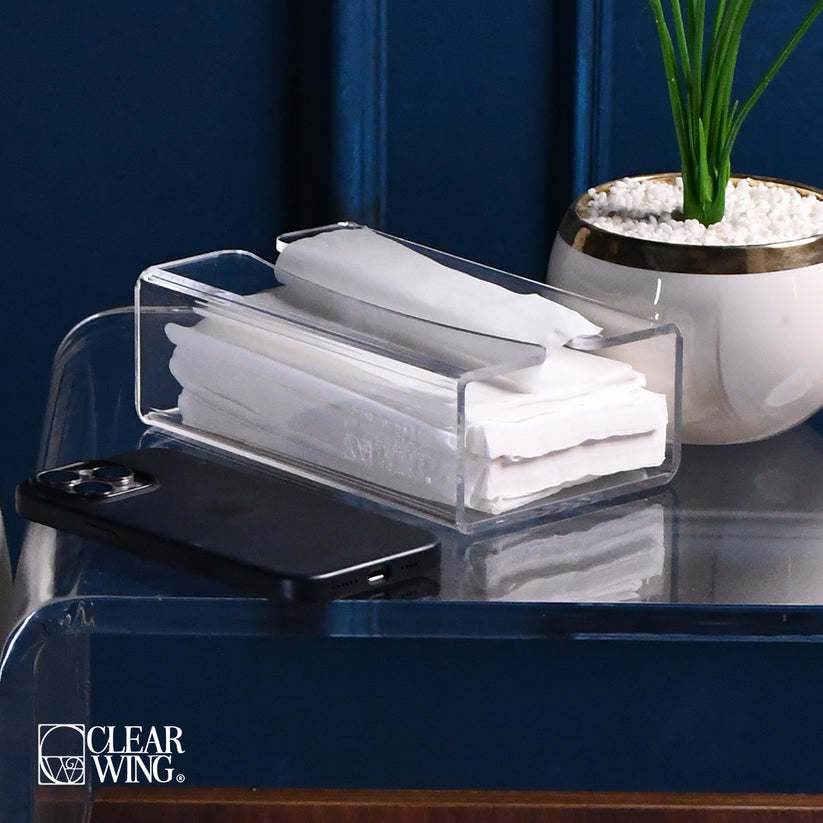 Plexi Rectangular Tissue Box