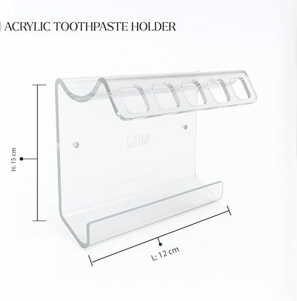 Acrylic Plexi Toothbrush Holder Wall