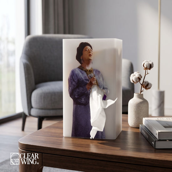Acrylic Plexi Om Kulthum Tissue Box
