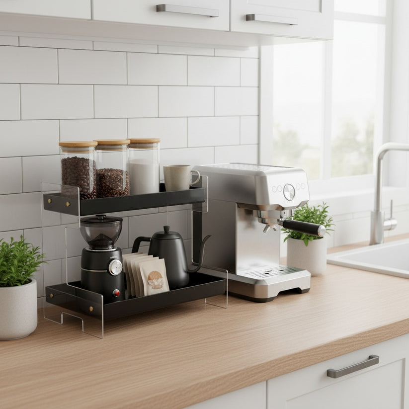 acrylic kitchen Organizer Stand