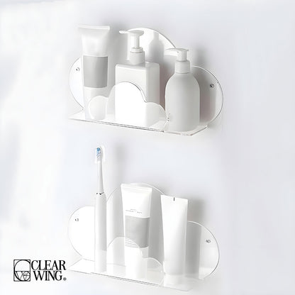 plexi Cloud-Shaped Wall Shelf