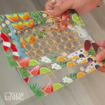 Acrylic Plexi Travel Game Set