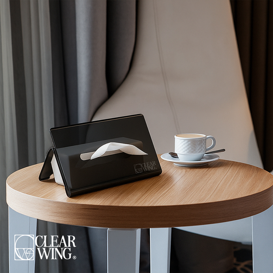 Acrylic Plexi tissue box