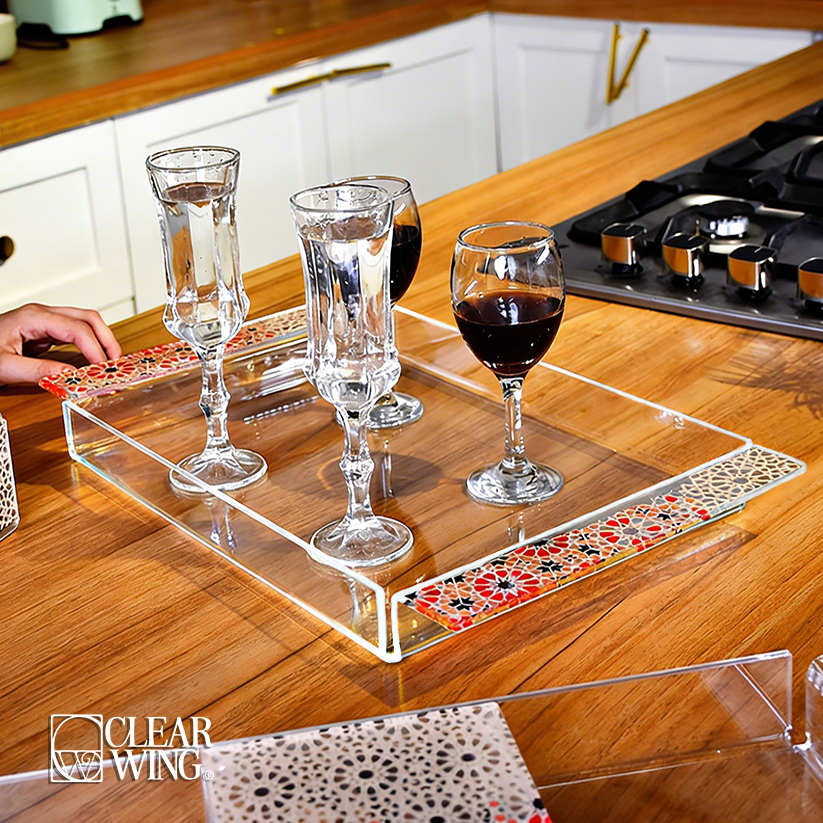 Acrylic Plexi Layali Ramadan Tray