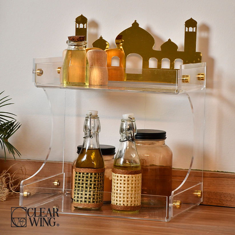 Acrylic Plexi Golden Halal