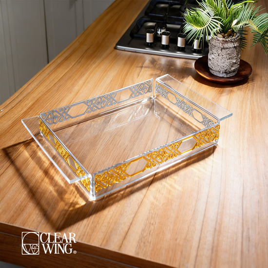 Acrylic Plexi Ramadan Heritage Tray